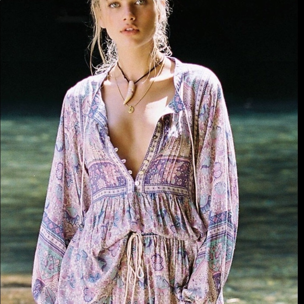 spell and the gypsy poinciana blouse in lilac